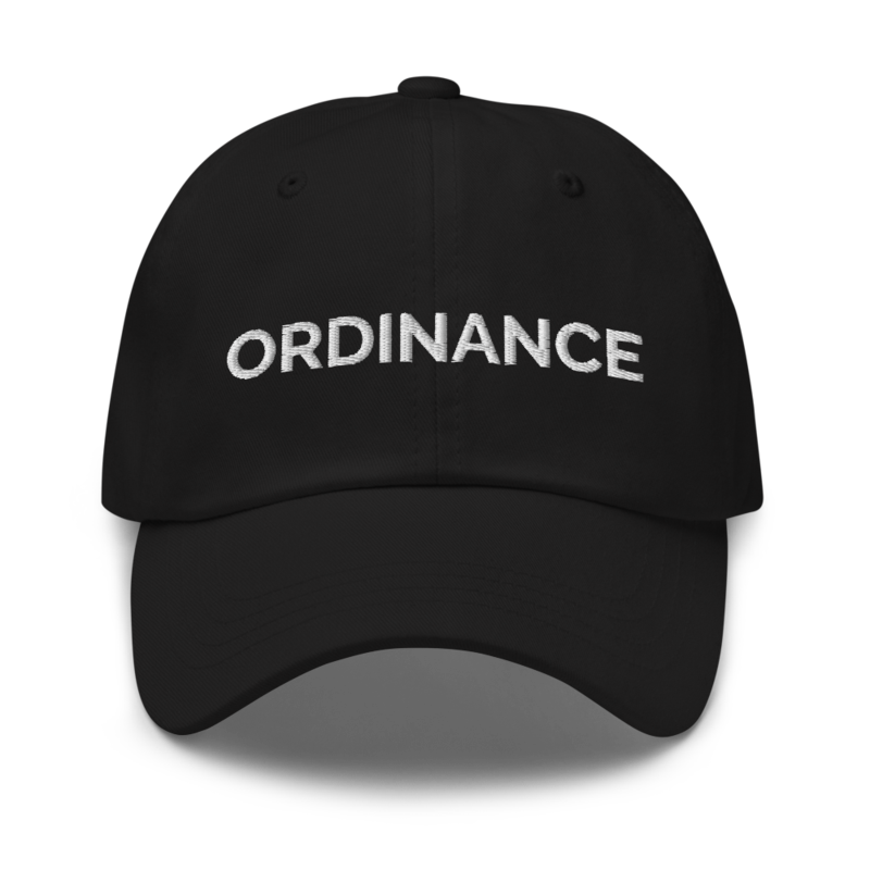 Ordinance Hat - Black