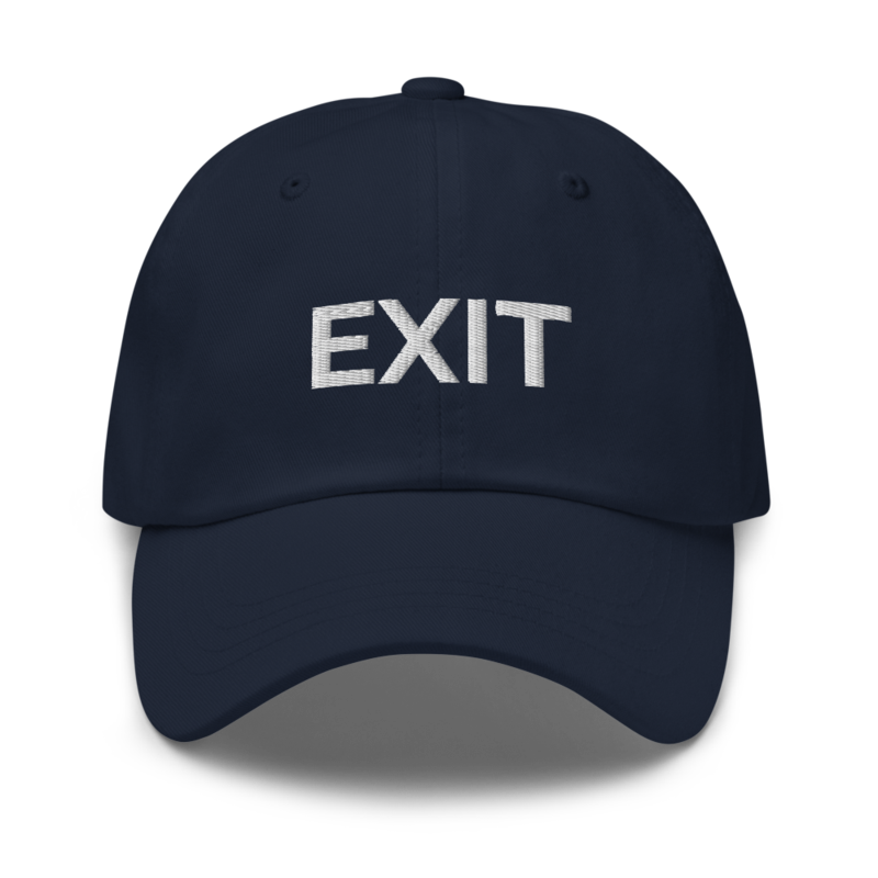 Exit Hat - Navy