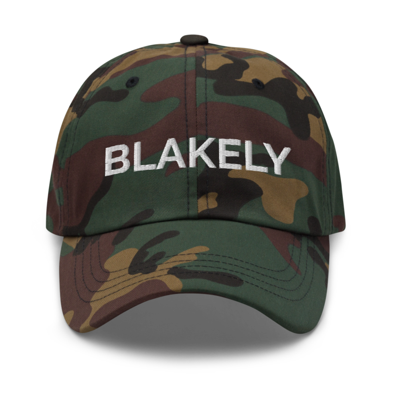 Blakely Hat - Green Camo