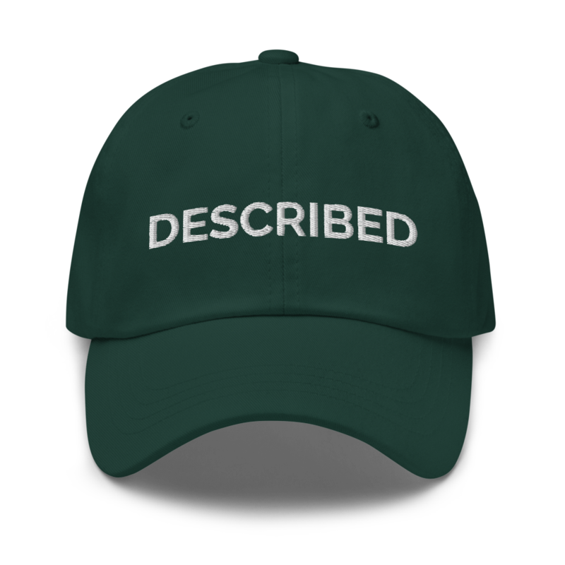 Described Hat - Spruce