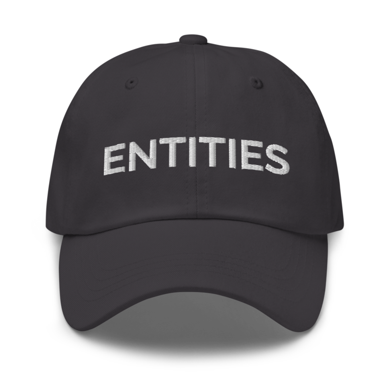 Entities Hat - Dark Grey