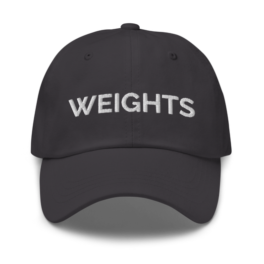 Weights Hat - Dark Grey