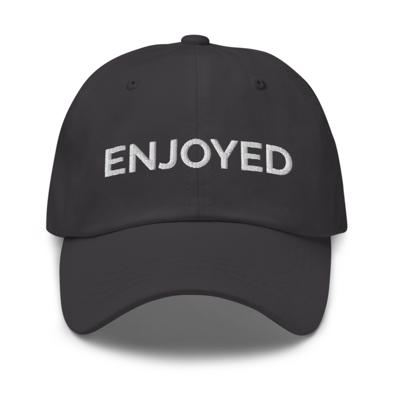Enjoyed Hat - Dark Grey