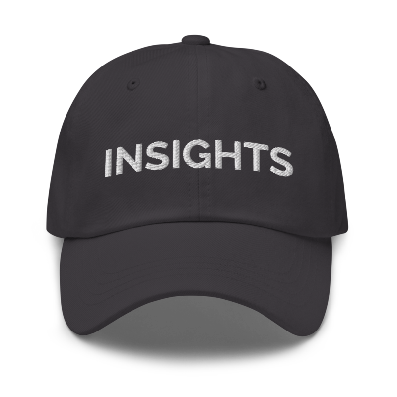 Insights Hat - Dark Grey