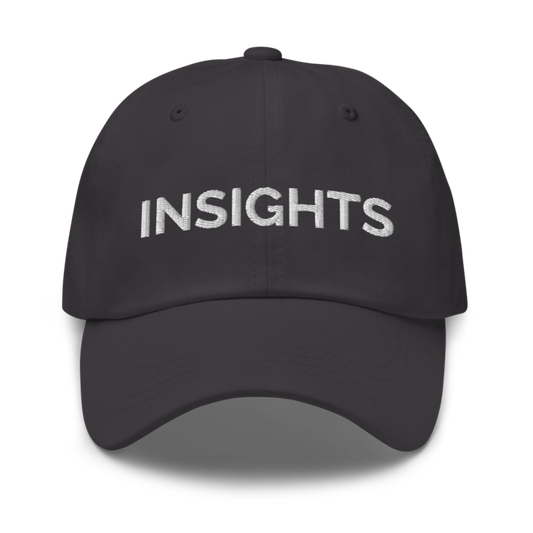 Insights Hat - Dark Grey