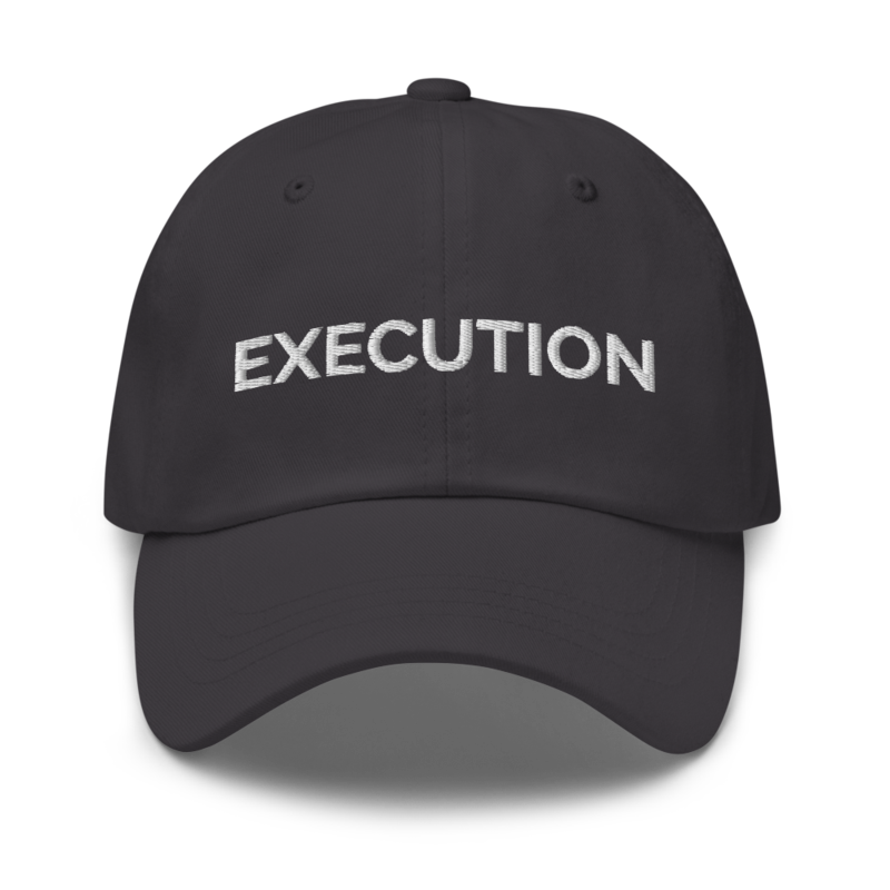Execution Hat - Dark Grey