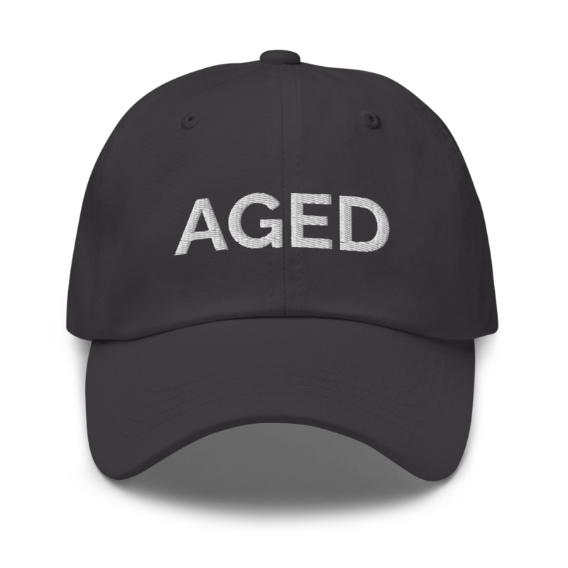 Aged Hat - Dark Grey