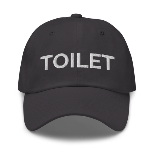 Toilet Hat - Dark Grey