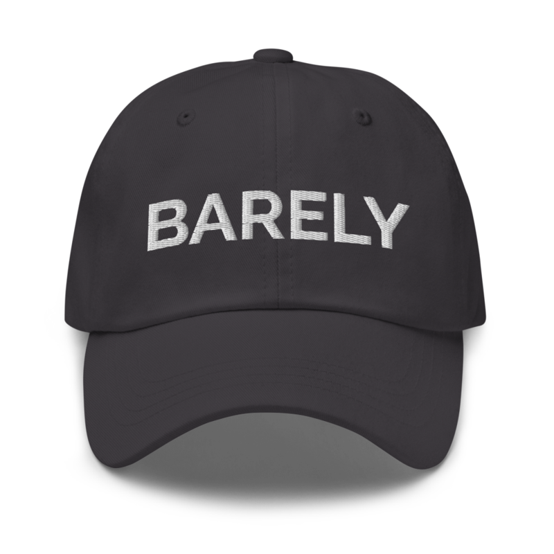 Barely Hat - Dark Grey