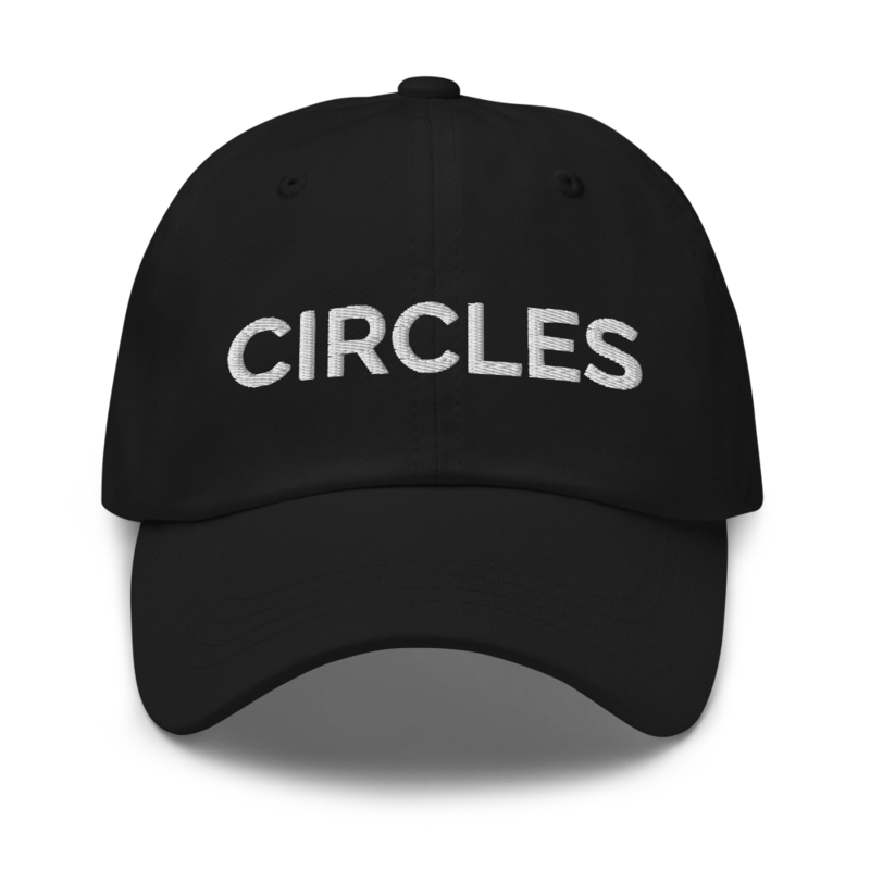 Circles Hat - Black