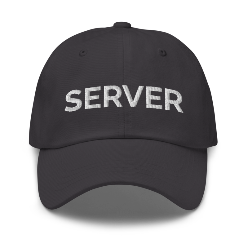 Server Hat - Dark Grey