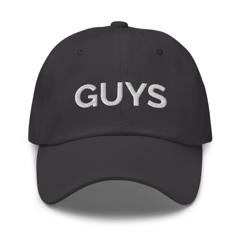 Guys Hat - Dark Grey