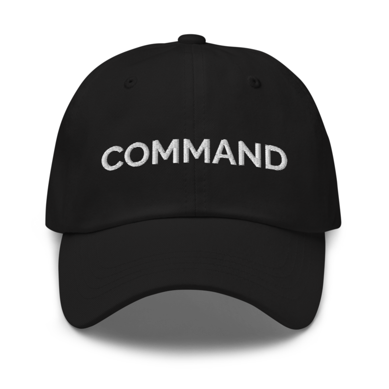 Command Hat - Black