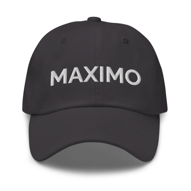 Maximo Hat - Dark Grey