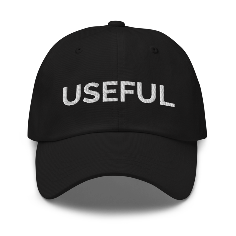 Useful Hat - Black