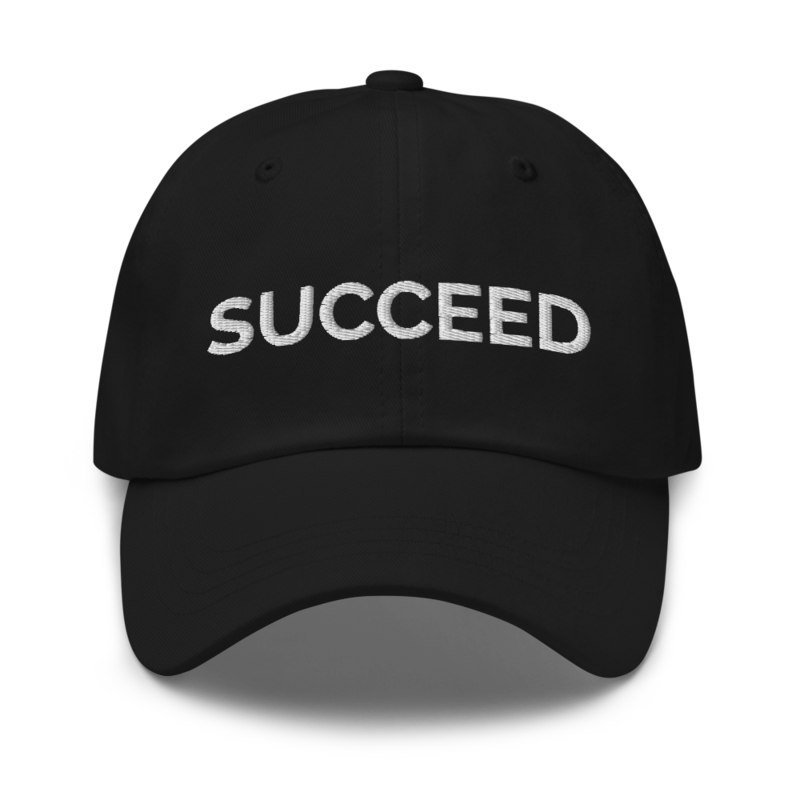 Succeed Hat - Black
