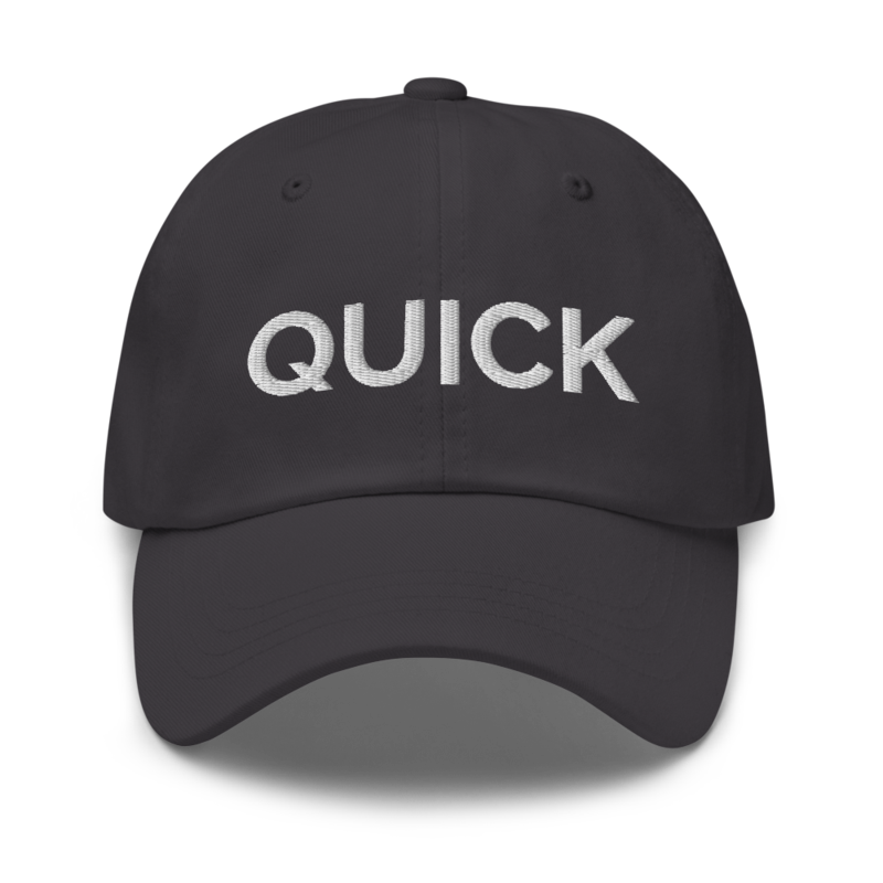 Quick Hat - Dark Grey