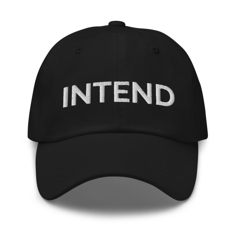 Intend Hat - Black