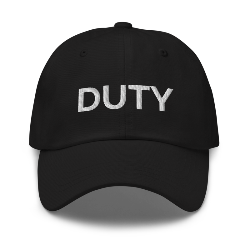 Duty Hat - Black