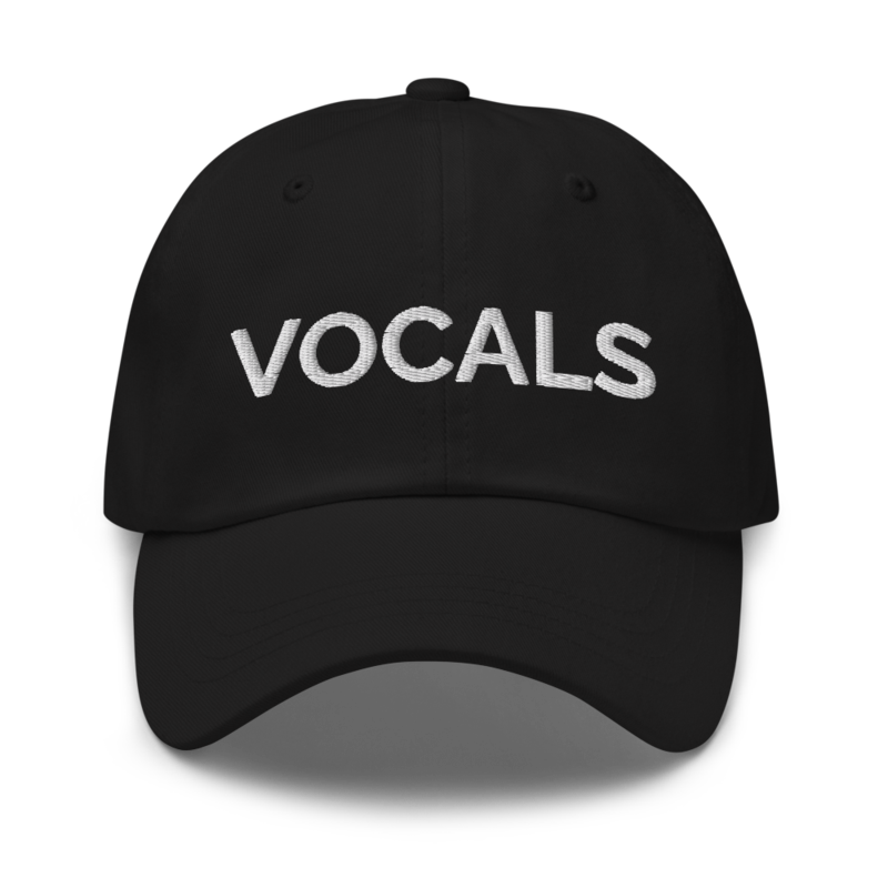 Vocals Hat - Black