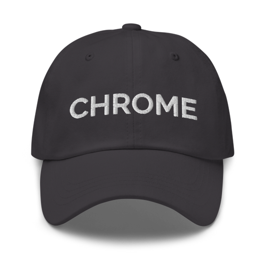 Chrome Hat - Dark Grey