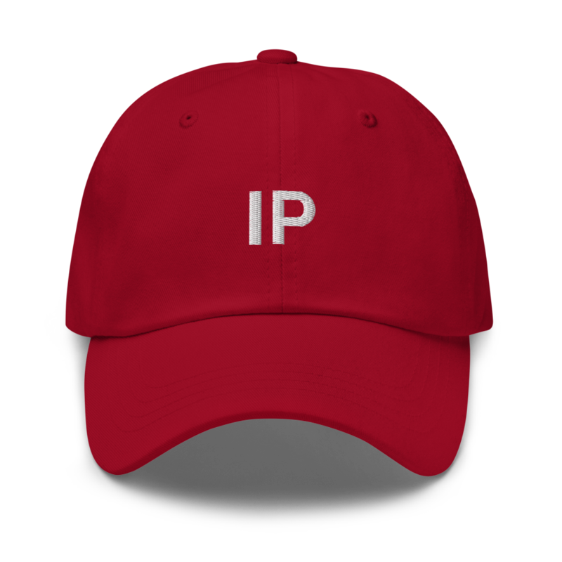 Ip Hat - Cranberry