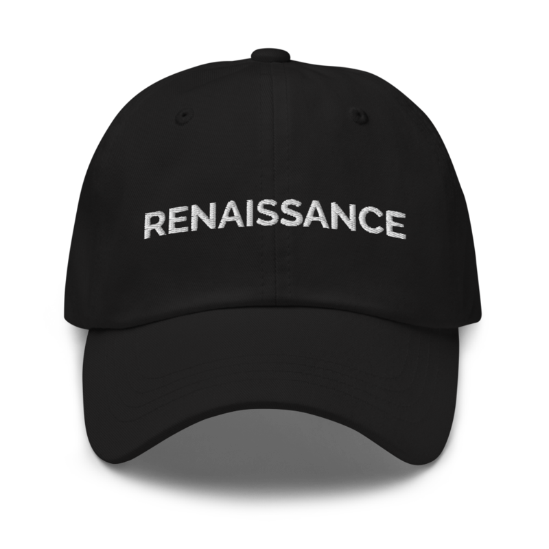 Renaissance Hat - Black