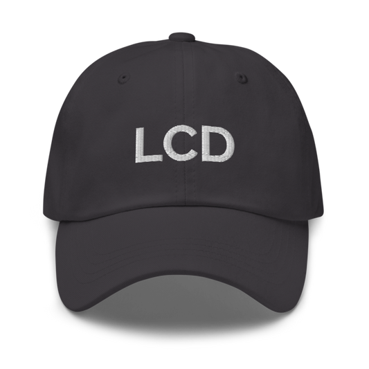 Lcd Hat - Dark Grey