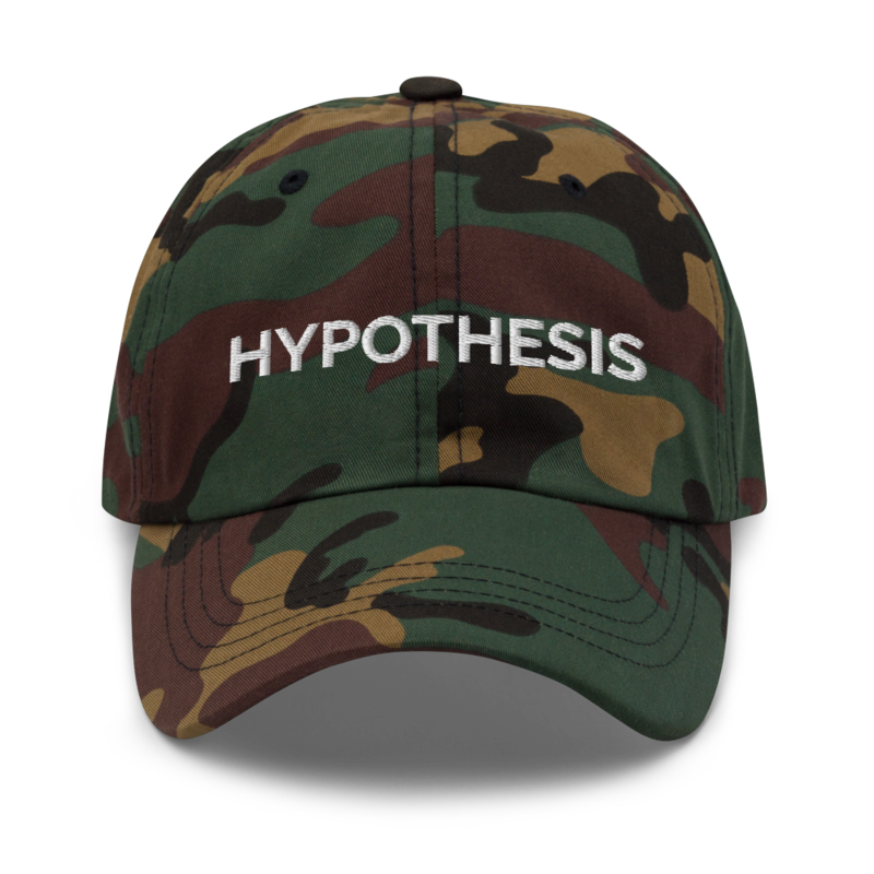 Hypothesis Hat - Green Camo