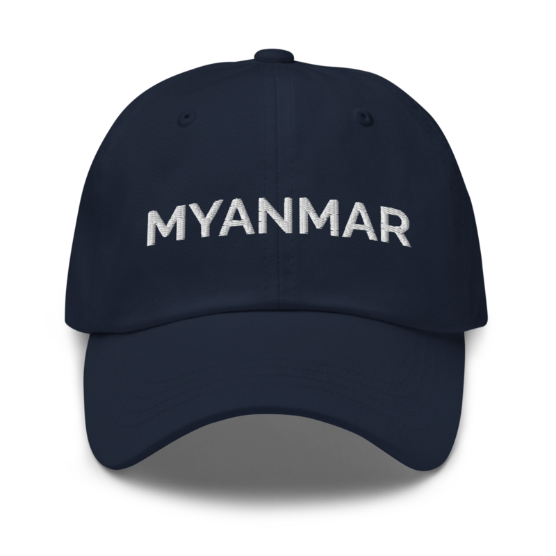 Myanmar Hat - Navy