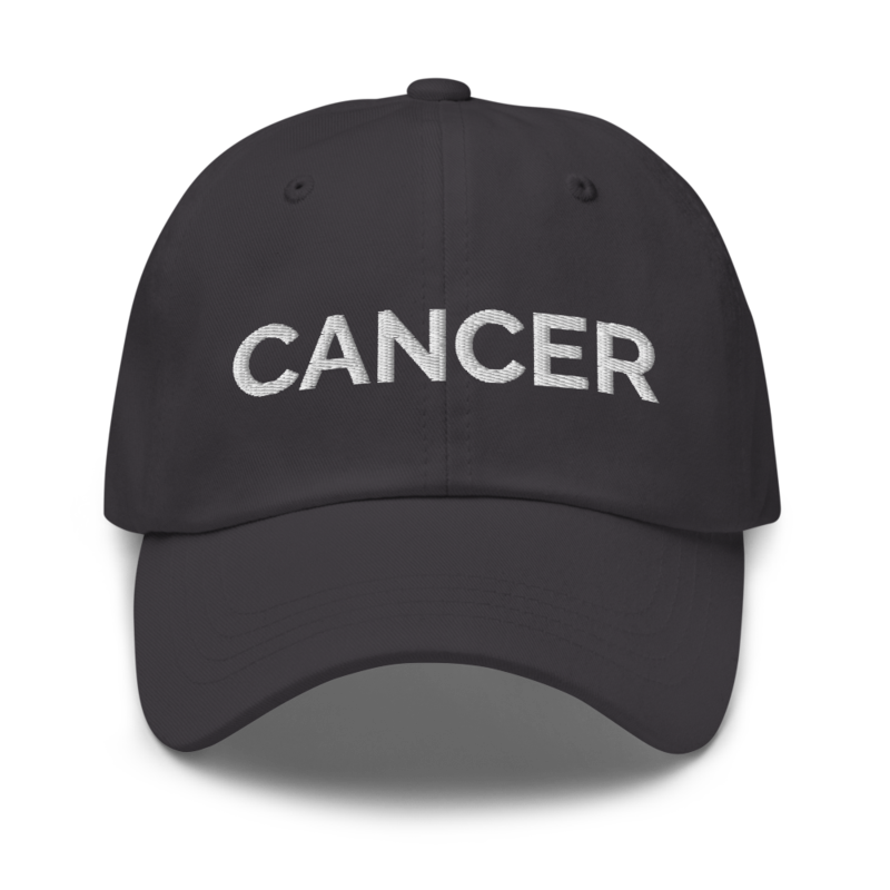 Cancer Hat - Dark Grey