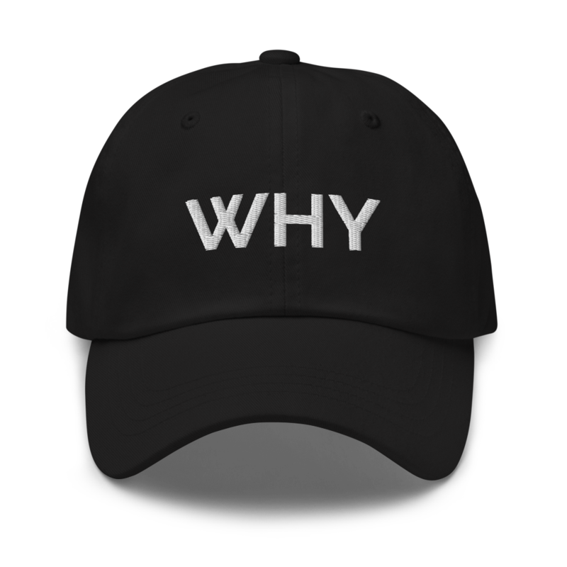 Why Hat - Black