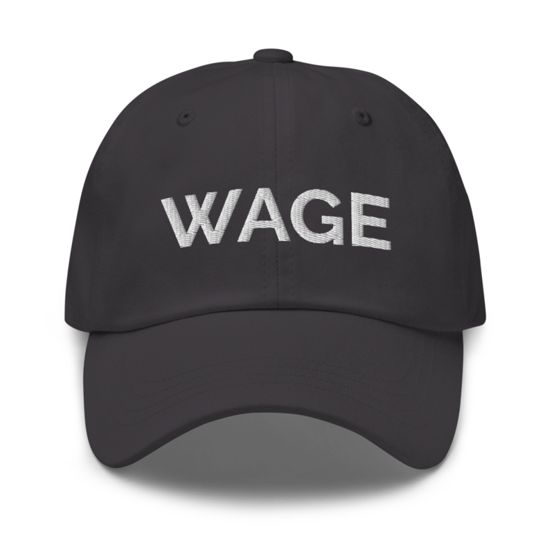 Wage Hat - Dark Grey