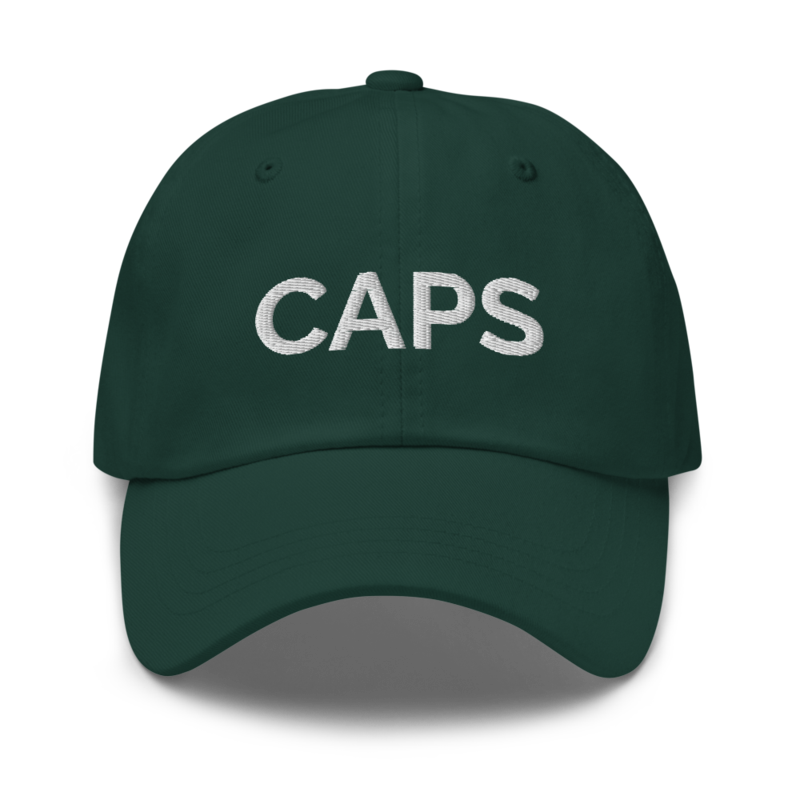 Caps Hat - Spruce