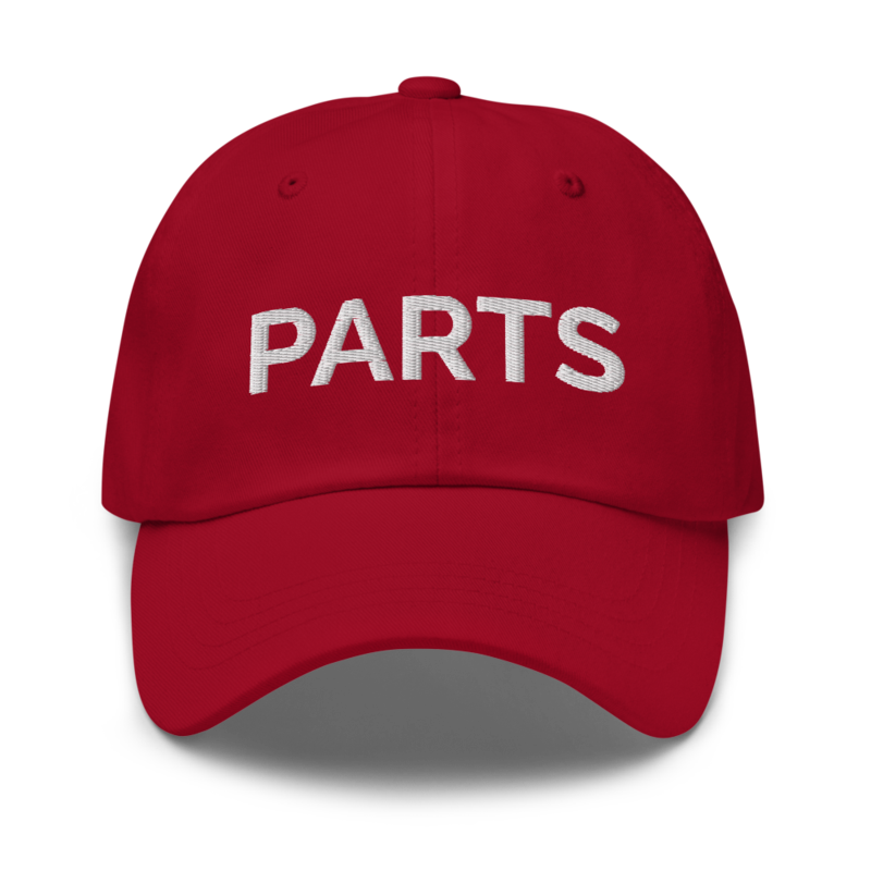 Parts Hat - Cranberry