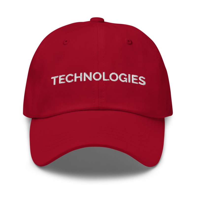 Technologies Hat - Cranberry