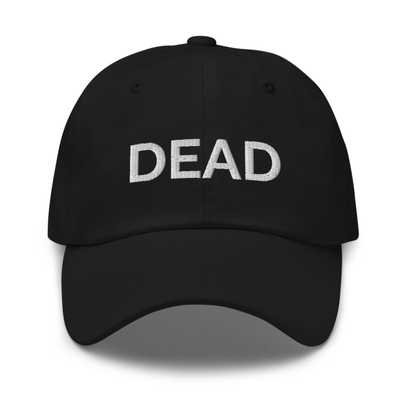 Dead Hat - Black