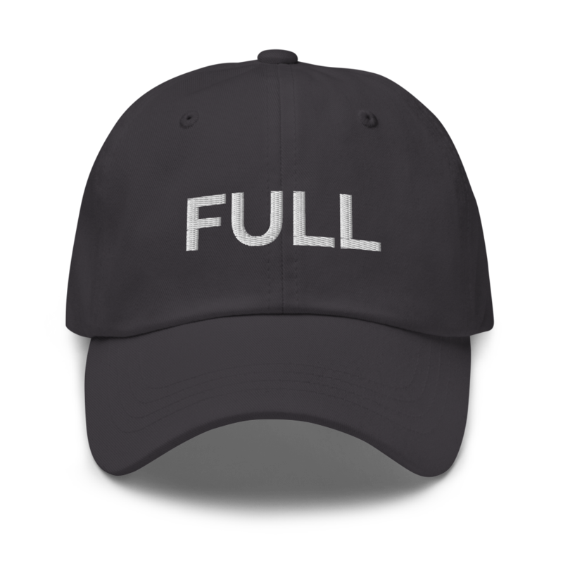 Full Hat - Dark Grey