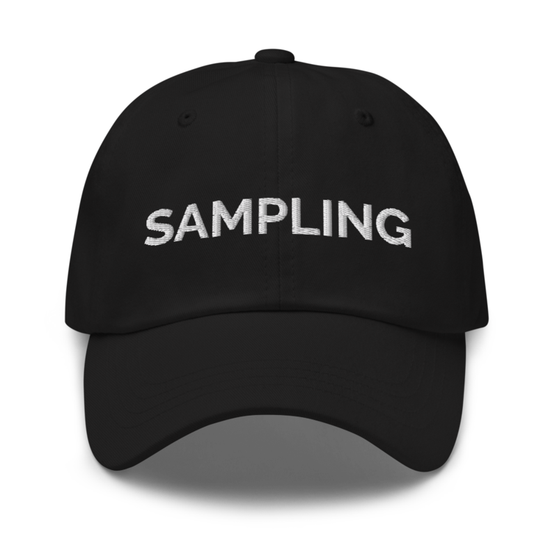 Sampling Hat - Black