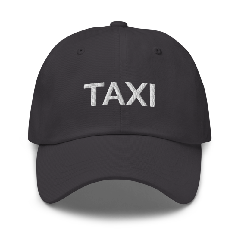 Taxi Hat - Dark Grey