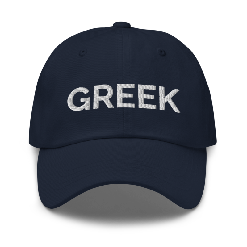Greek Hat - Navy