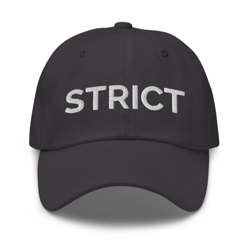 Strict Hat - Dark Grey