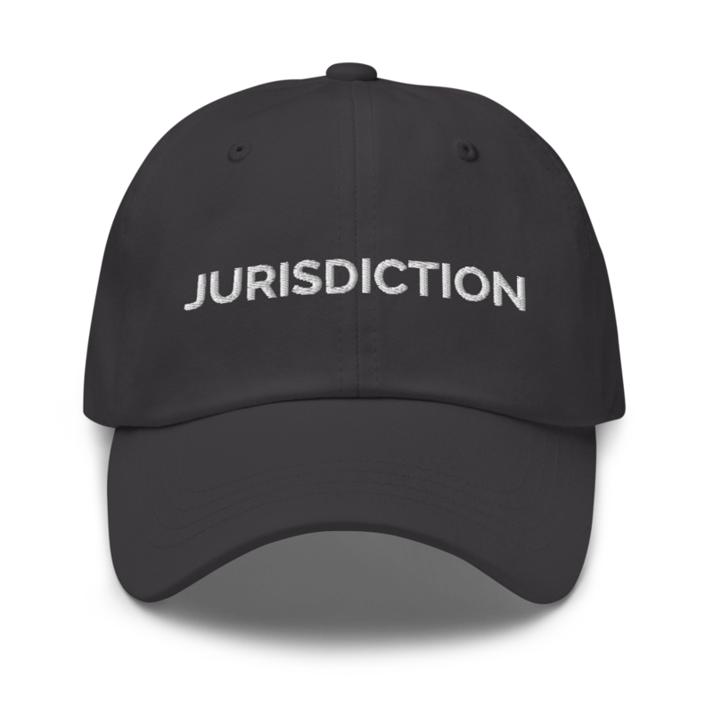Jurisdiction Hat - Dark Grey