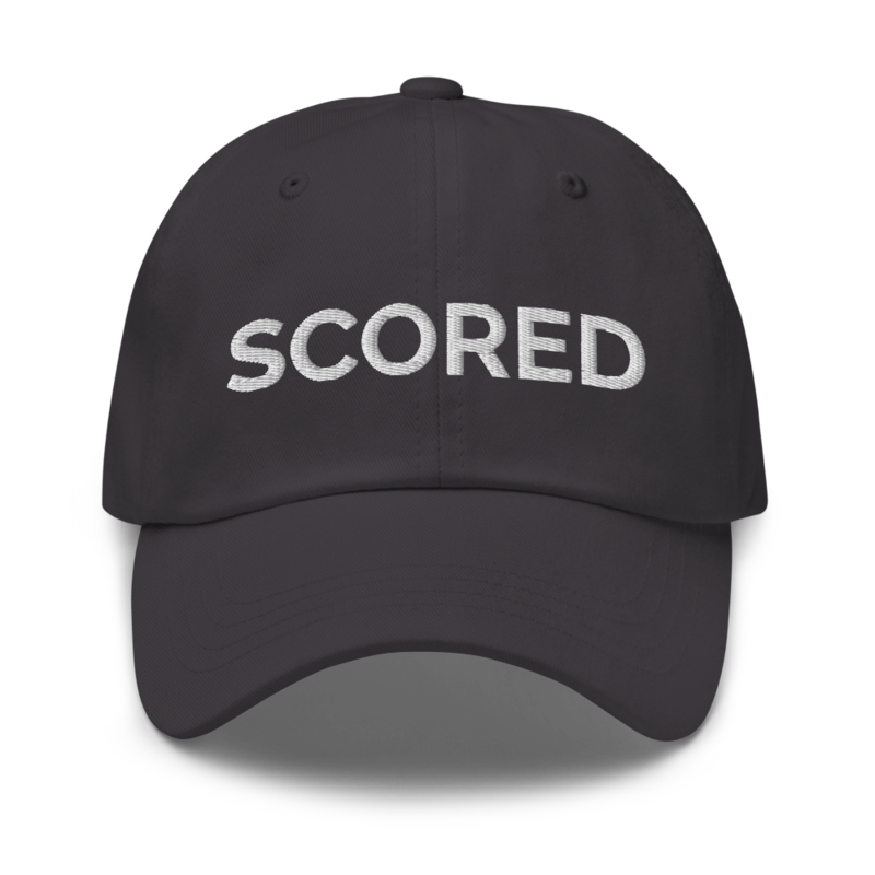 Scored Hat - Dark Grey