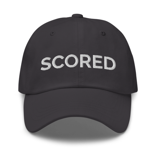 Scored Hat - Dark Grey
