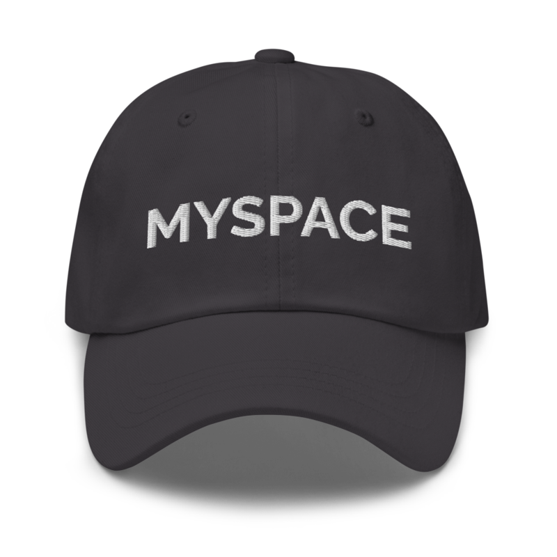 Myspace Hat - Dark Grey