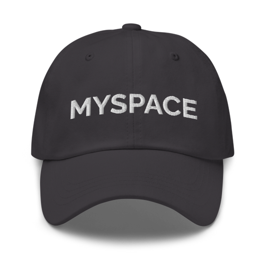Myspace Hat - Dark Grey