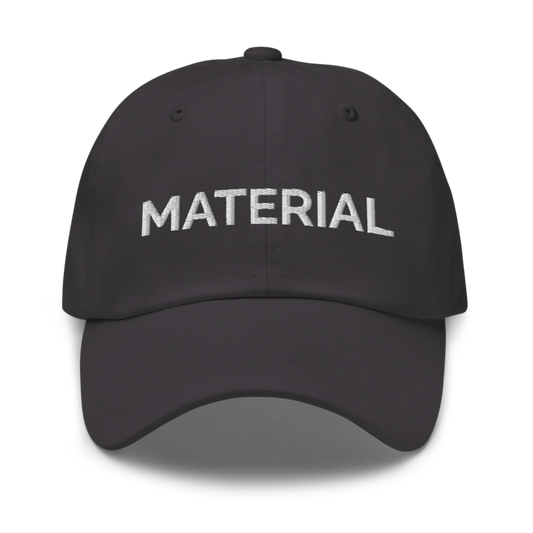 Material Hat - Dark Grey