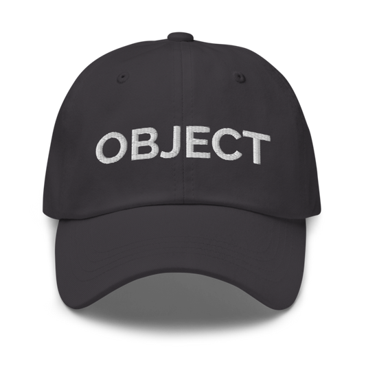 Object Hat - Dark Grey