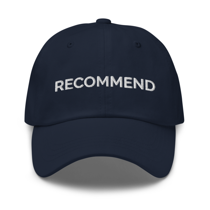Recommend Hat - Navy